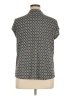Dana Buchman Gray Short Sleeve Blouse Size XL - photo 2