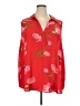 Torrid 100% Polyester Red Sleeveless Blouse Size 4X Plus (4) - photo 1