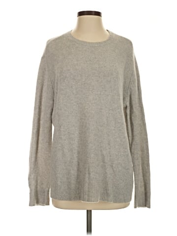 Something Navy Cashmere Pullover Sweater (view 1)