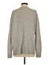 Something Navy Gray Cashmere Pullover Sweater Size S - photo 2