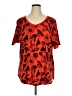 Lularoe Red Short Sleeve Top Size XL - photo 1