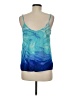 Apt. 9 100% Polyester Blue Sleeveless Blouse Size M - photo 2