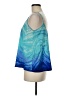 Apt. 9 100% Polyester Blue Sleeveless Blouse Size M - photo 5