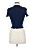 Industry Blue Short Sleeve Blouse Size M - photo 2