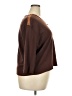Assorted Brands 100% Cotton Brown 3/4 Sleeve Top Size 2X - photo 4