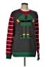 Ugly Christmas Sweater Gray Pullover Sweater Size L - photo 1