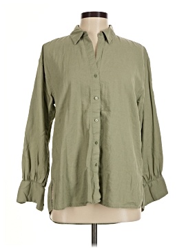 Banana Republic Factory Store Long Sleeve Button-Down Shirt (view 1)
