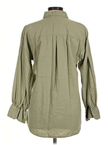 Banana Republic Factory Store Long Sleeve Button-Down Shirt (view 2)