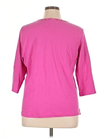 Quacker Factory 3/4 Sleeve T-Shirt (view 2)