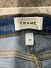 FRAME Blue Denim Shorts Size 27 waist - photo 3