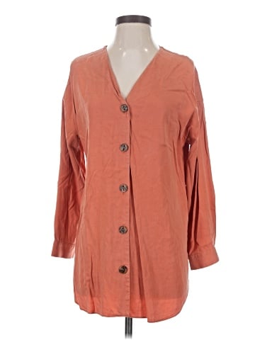 Soft Surroundings 3/4 Sleeve Button-Down Shirt (view 1)