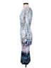 BCBGMAXAZRIA Graphic Silver Cocktail Dress Size XXS - photo 5