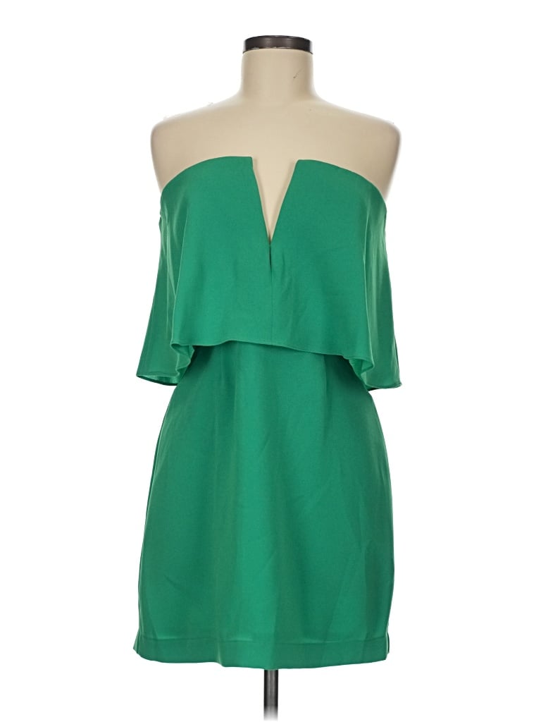 Pre-owned Bcbgmaxazria Cocktail Dress In Green