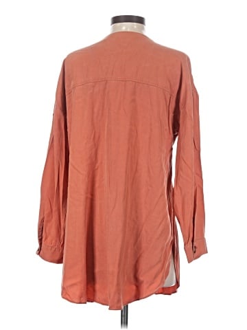 Soft Surroundings 3/4 Sleeve Button-Down Shirt (view 2)