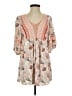Unbranded Tan 3/4 Sleeve Blouse Size S - photo 1