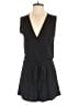 Veronica M. Solid Black Romper Size S - photo 1