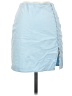 Assorted Brands Solid Blue Casual Skirt Size 8 - photo 1