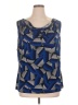 Calvin Klein Blue Sleeveless Blouse Size XL (estimated) - photo 1