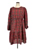 Shein Curve 100% Polyester Plaid Red Casual Dress Size 20 Plus (4) - photo 1