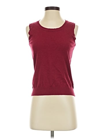 August Silk Sleeveless T-Shirt (view 1)