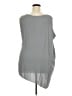 Eileen Fisher 100% Silk Gray Blouse Size 2X - photo 2