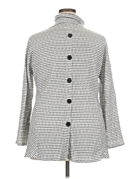 Ela 3/4 Sleeve Button-Down Shirt (view 2)