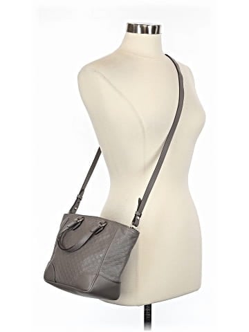 Gucci Outlet Micro Guccissima Leather Bree Small Top Handle Tote Bag (view 2)