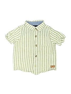 7 For All Mankind Short Sleeve Button Down Shirt