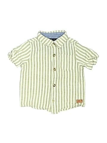 7 For All Mankind Short Sleeve Button-Down Shirt (view 1)