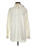 WeWoreWhat Ivory Long Sleeve Button-Down Shirt Size S - photo 1