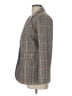 Assorted Brands 100% Polyester Plaid Gray Blazer Size L (estimated) - photo 5