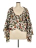 Truth 100% Polyester Ivory Long Sleeve Blouse Size 2X - photo 2