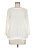 Express 100% Polyester Ivory 3/4 Sleeve Blouse Size M - photo 1