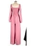 Dokotoo 100% Polyester Solid Pink Jumpsuit Size S - photo 2