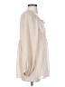 Sundance 100% Polyester Ivory Long Sleeve Blouse Size S - photo 4