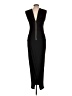 Adolfo Dominguez Solid Black Cocktail Dress Size 12 - photo 2
