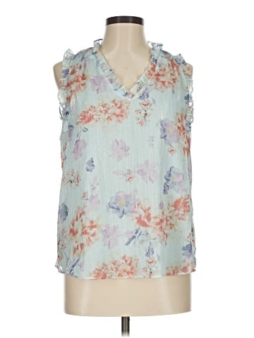 Maison d' Amelie Sleeveless Blouse (view 1)