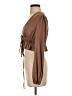 Shein Brown Long Sleeve Blouse Size 4 - photo 5