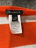 Talbots 100% Rayon Stripes Orange Pullover Sweater Size L - photo 7
