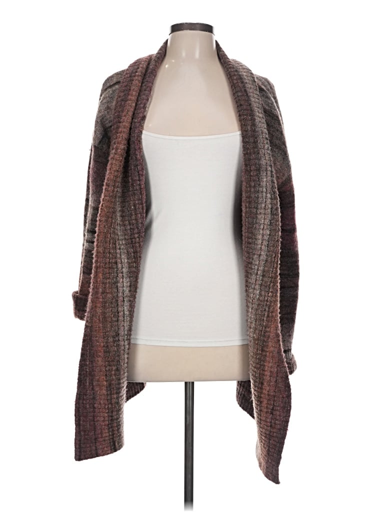 Pre-owned Max Studio Cardigan Sweater In Brown