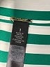 Black Label by Chico's 100% Polyester Stripes Green 3/4 Sleeve Blouse Size Med (1) - photo 7
