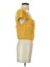 Forever 21 100% Polyester Yellow Short Sleeve Top Size M - photo 4