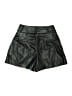 Express 100% Polyester Metallic Black Shorts Size 2 - photo 2
