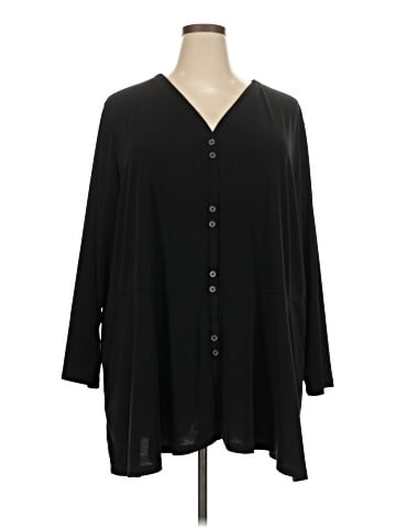 Susan Graver 3/4 Sleeve Blouse (view 1)