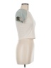 Shein Ivory Short Sleeve Turtleneck Size M - photo 4