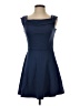 Lulus Solid Blue Casual Dress Size S - photo 1