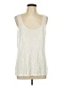 a.n.a. A New Approach Silver Sleeveless Blouse Size L - photo 1