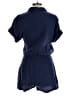 Z Supply Solid Blue Romper Size L - photo 2