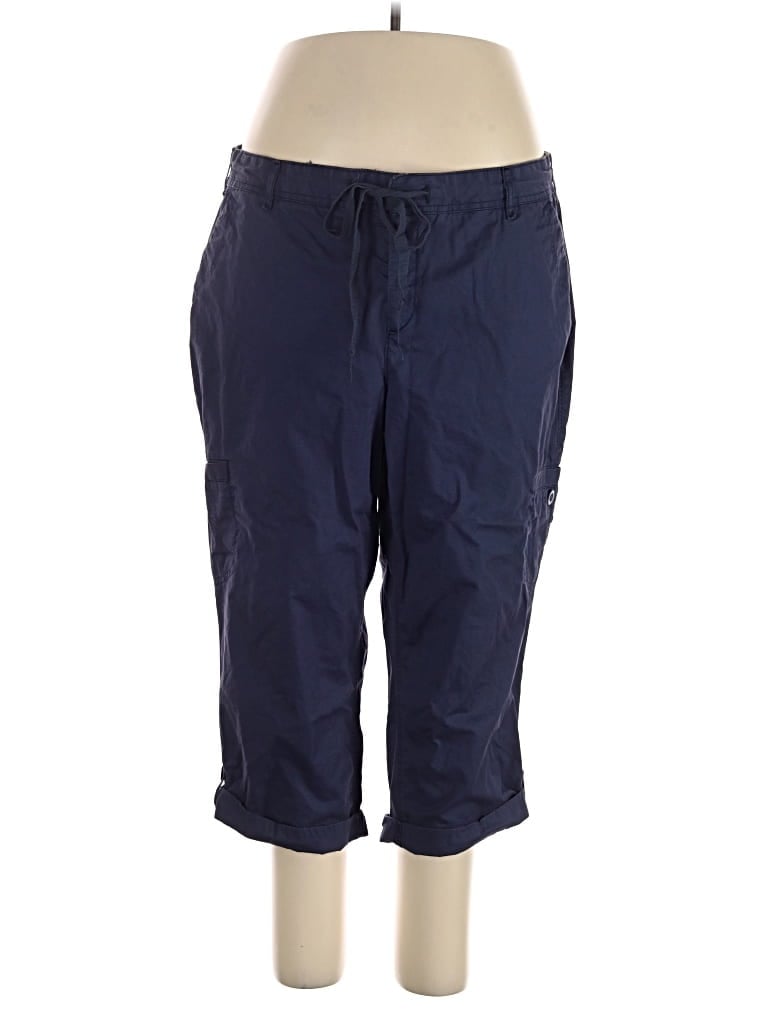 Pre-owned Eddie Bauer Casual Pants In Blue