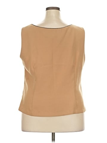 Perceptions Sleeveless Blouse (view 2)